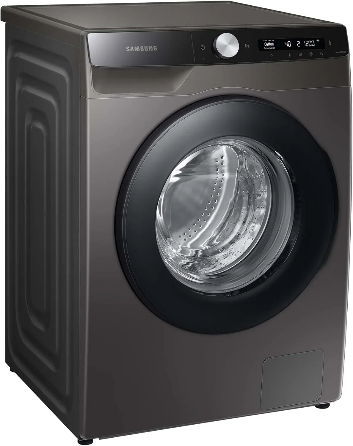 Bild von Samsung Waschmaschine WW80T534AAX mit 8 kg Fassungsvermögen, 1400 U/min, Ecobubble Technologie, automatischer Dosierung und WiFi SmartControl in Edelstahloptik