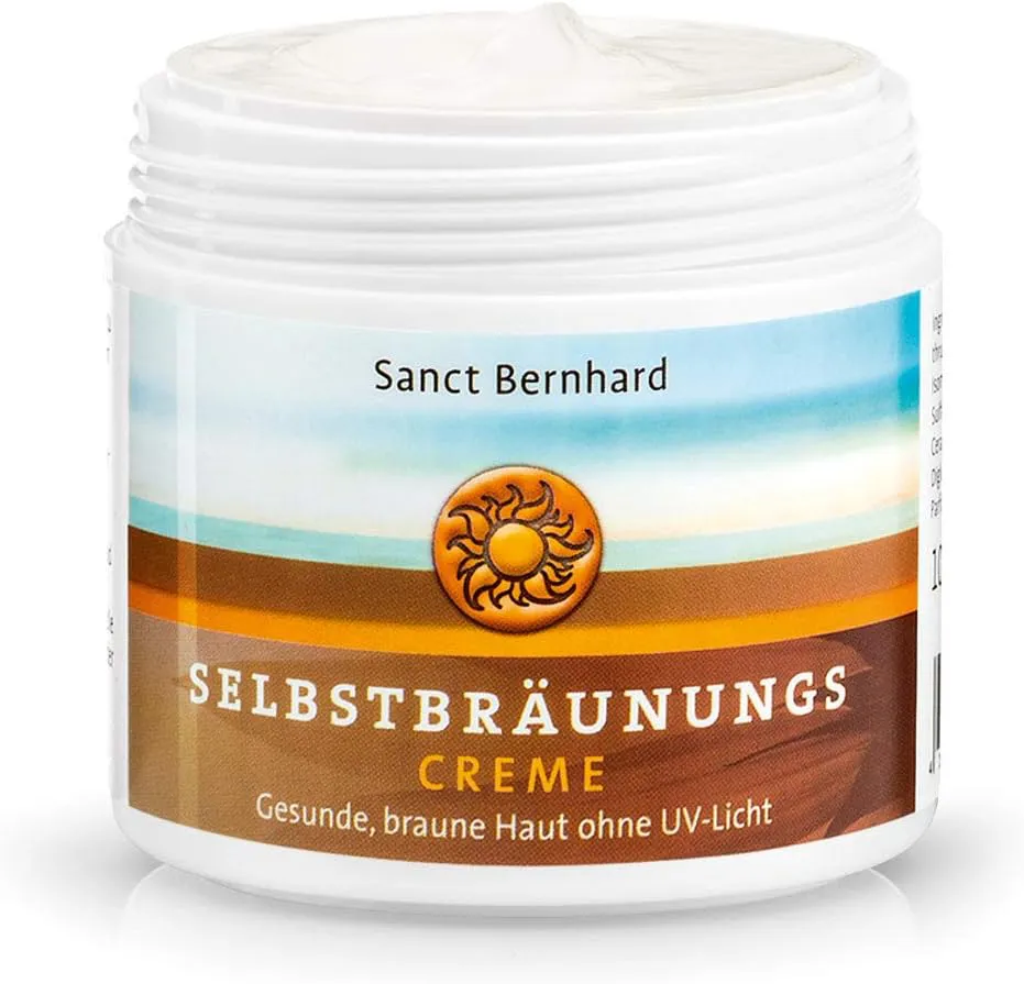 Bild von Sanct Bernhard Selbstbräunungscreme mit Vitamin E und Ceramiden, 100 ml