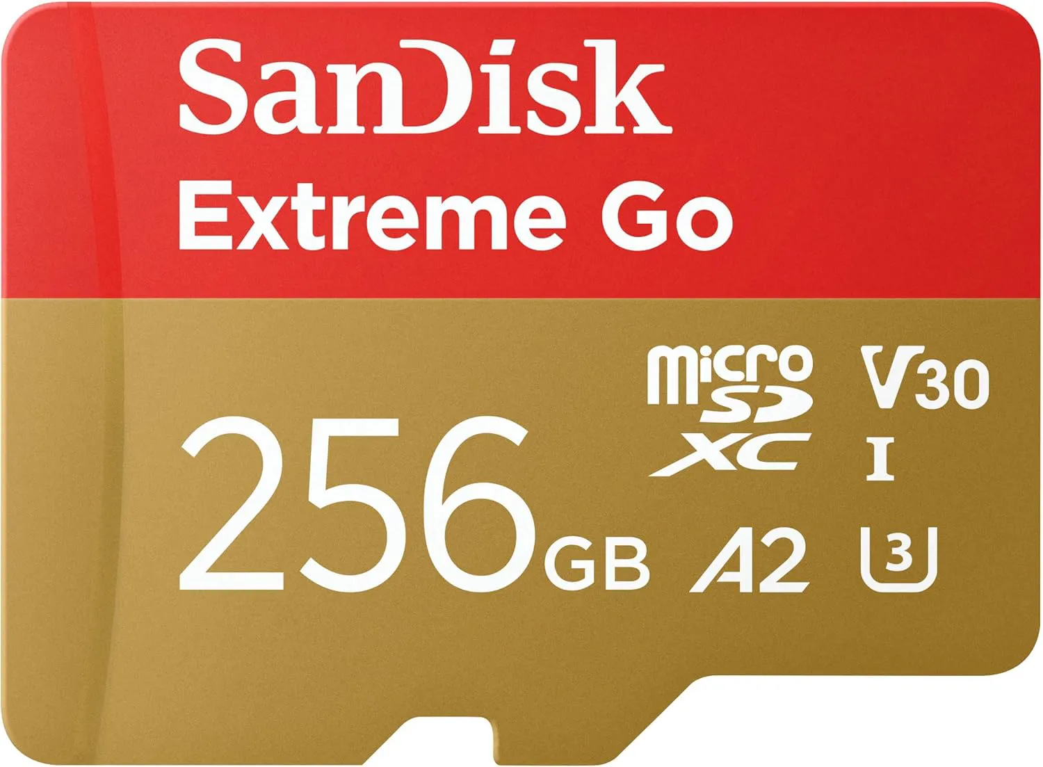 Bild von SanDisk 256GB Extreme Go Micro SDXC Karte mit bis zu 200 MB/s für Android Geräte und Action Cams