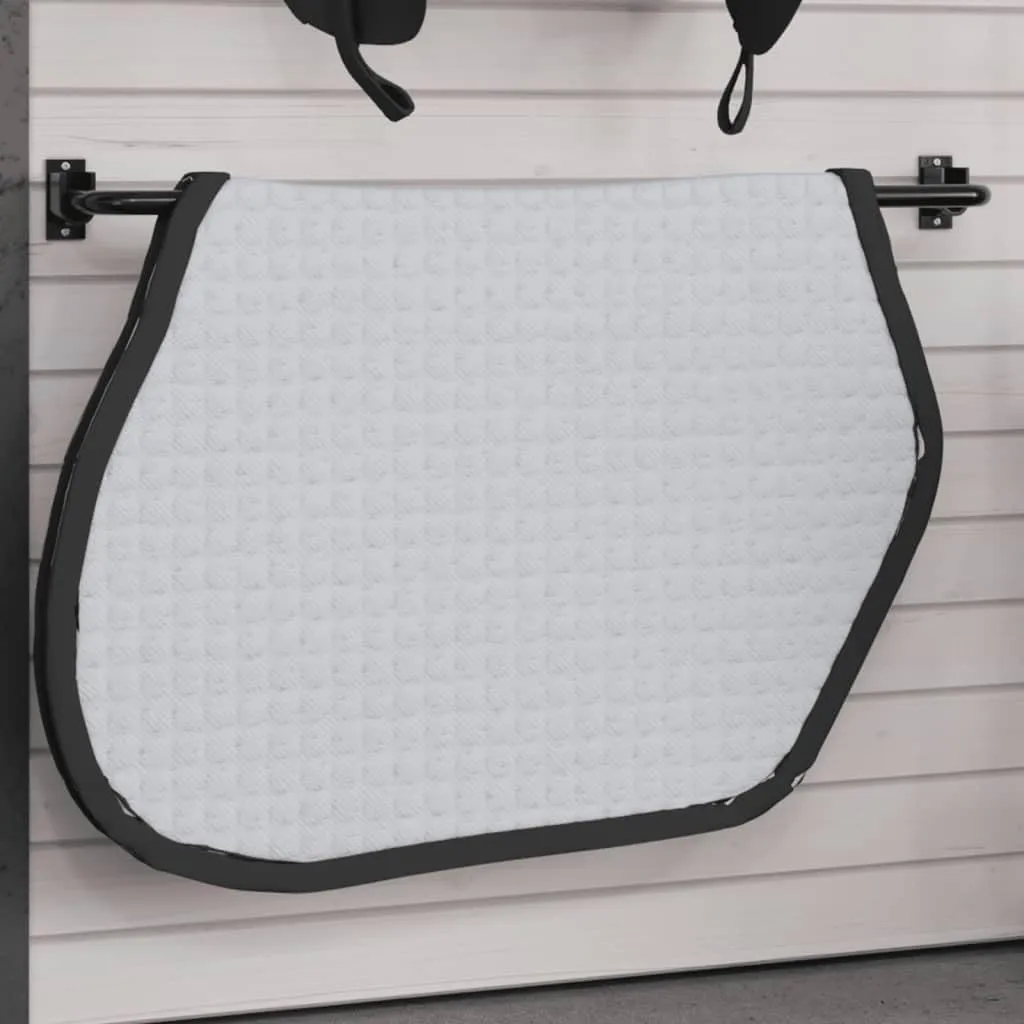 Bild von Sattelunterlage Rack aus schwarzem Eisen für Reitsport und Pferdezubehör