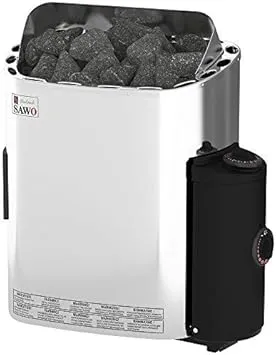 Bild von SAWO SCANDIA Elektrischer Saunaofen mit integrierter Steuerung und Leistung von 4,5 bis 9 kW, einphasig oder dreiphasig