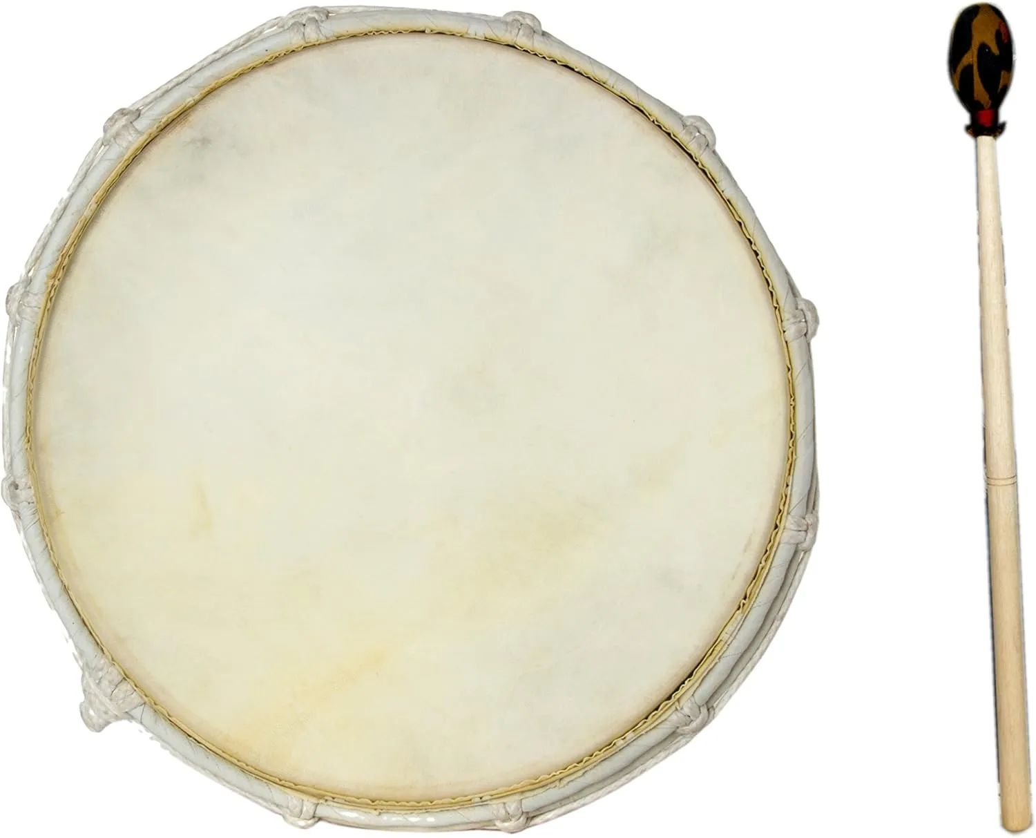 Bild von Schamanentrommel mit 40 cm Durchmesser, Rahmentrommel Bodhran Djembe