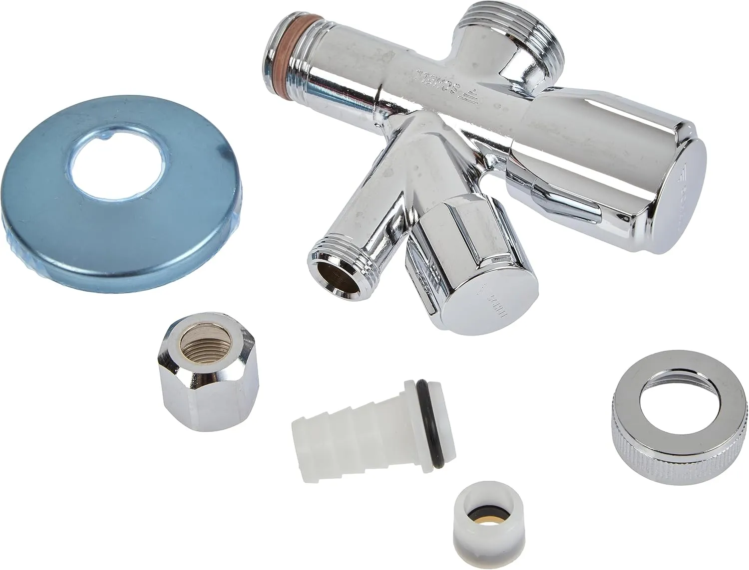 Bild von Schell PA2850IA Kombinations-Eckventil 1/2 Zoll verchromt mit Rückflussverhinderer