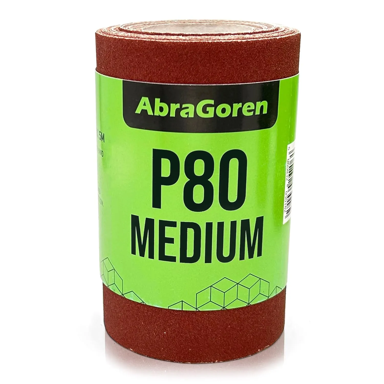 Bild von Schleifpapierrolle K80 115mm x 5m für Holz und Wände