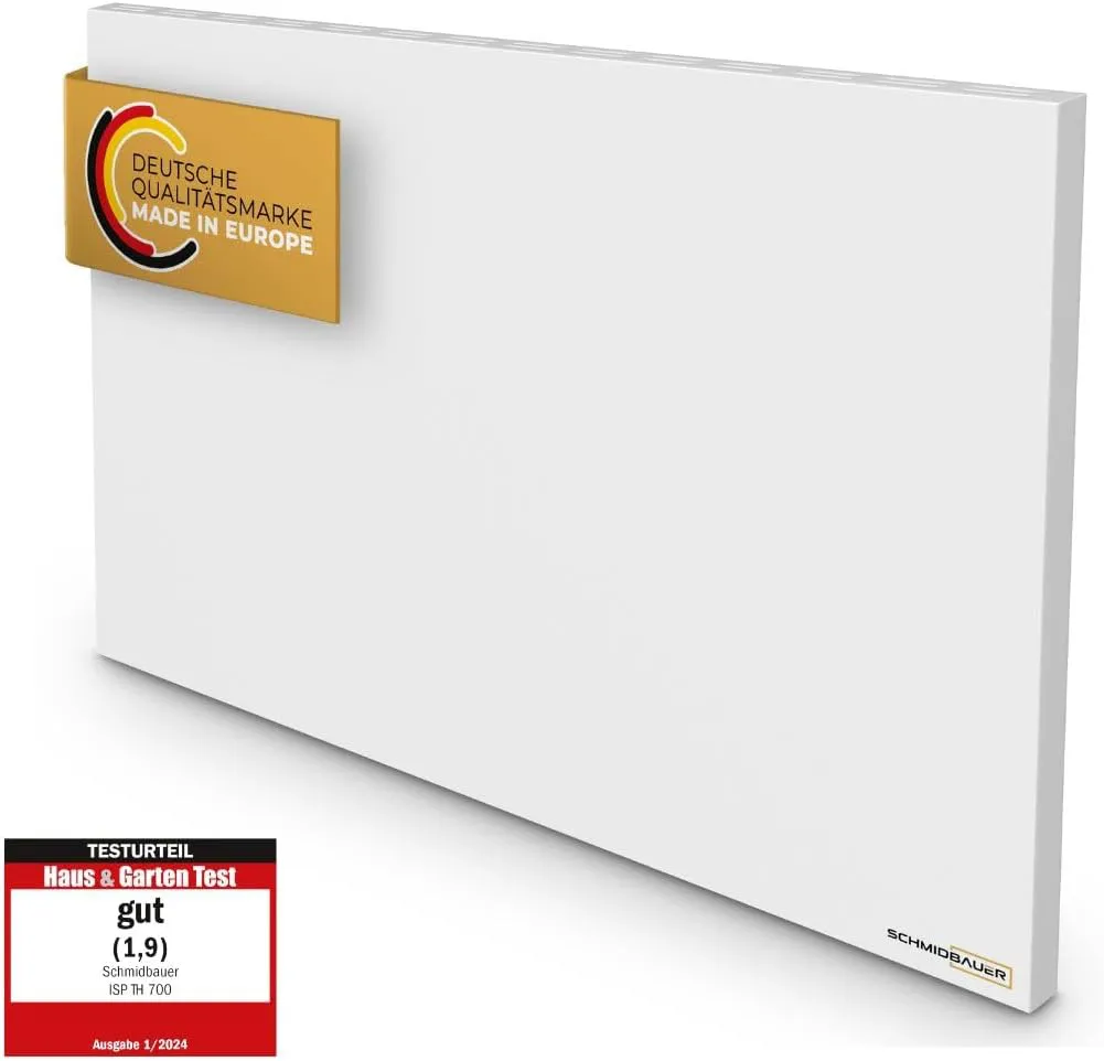 Bild von SCHMIDBAUER Hybrid Pro Infrarotheizung mit 1000 Watt und integriertem Thermostat