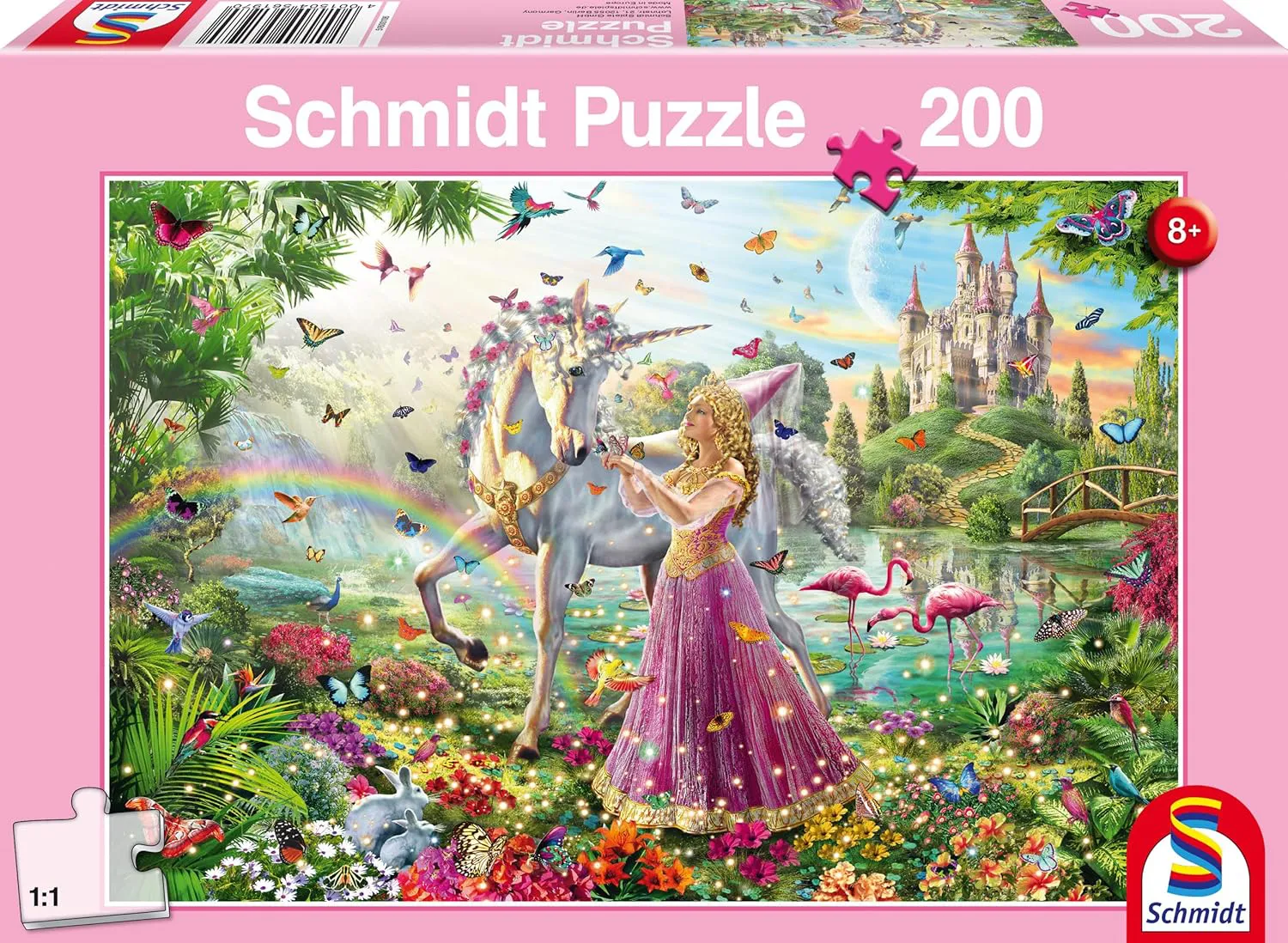 Bild von Schmidt Spiele 56197 Kinderpuzzle Schöne Fee im Zauberwald mit 200 Teilen