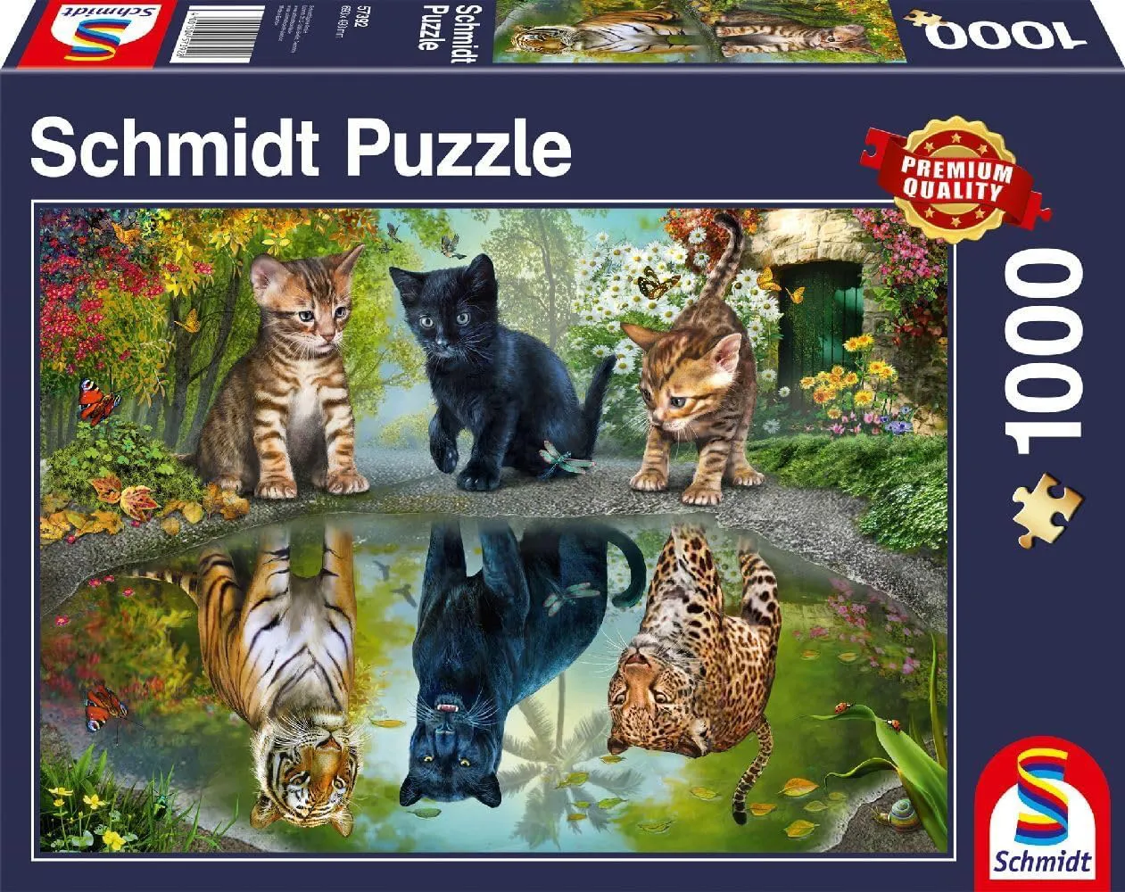 Bild von Schmidt Spiele 57392 Dream Big Katzen Puzzle mit 1000 Teilen