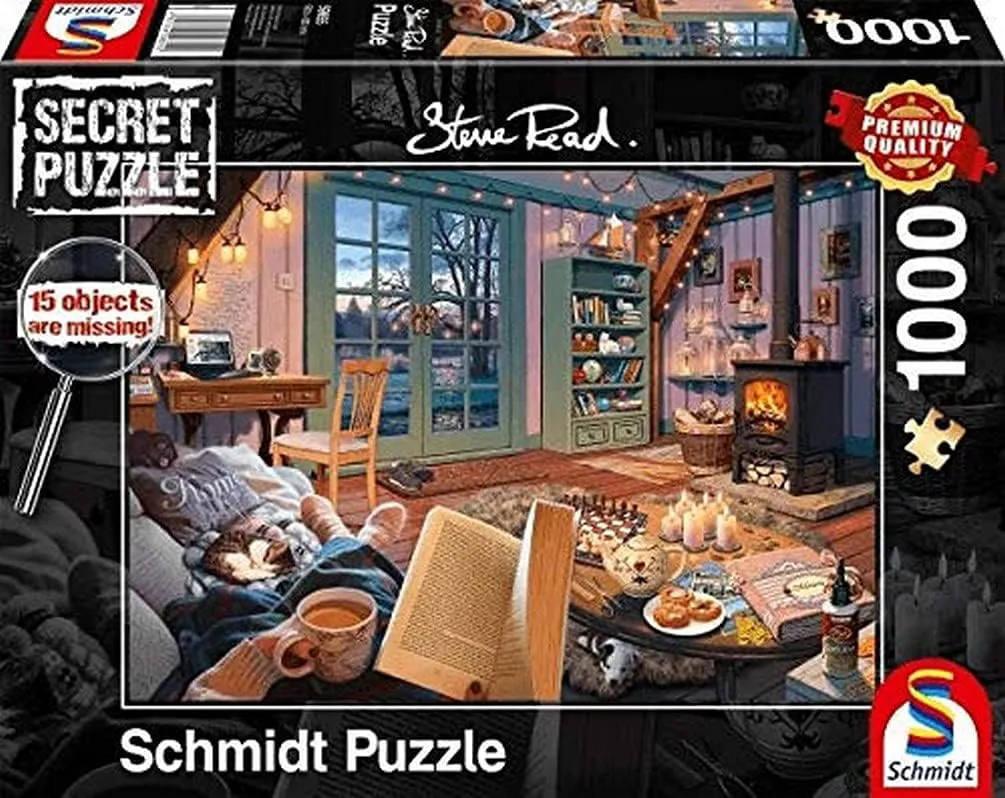 Bild von Schmidt Spiele 59655 Secret Puzzle Im Ferienhaus mit 1000 Teilen