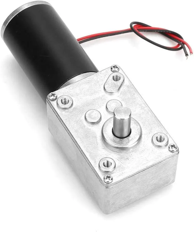 Bild von Schneckengetriebemotor 24V mit 8mm Welle und 30 RPM