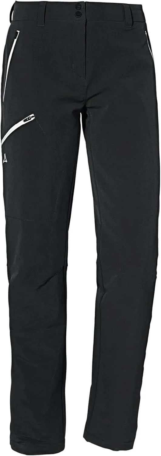 Bild von Schöffel Damen Ascona Warm Pants Größe L, warme und atmungsaktive Wanderhose mit 4 Wege-Stretch und wasserabweisender Funktion