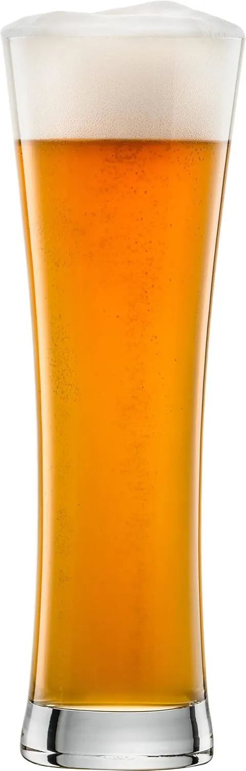 Bild von SCHOTT ZWIESEL Beer Basic Set mit 4 Weizenbiergläsern aus Tritan-Kristall, spülmaschinenfest, 0,5 l, Made in Germany, Artikelnummer 130007