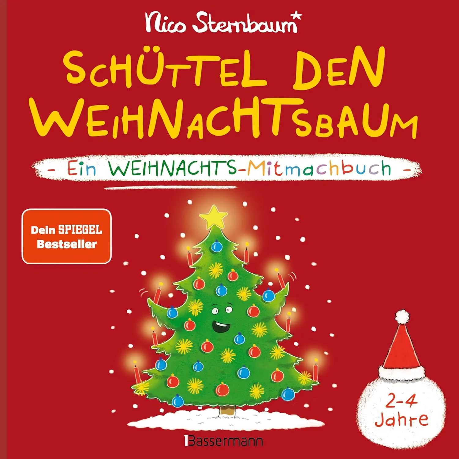 Bild von Schüttel den Weihnachtsbaum Mitmachbuch für Kinder von 2 bis 4 Jahren