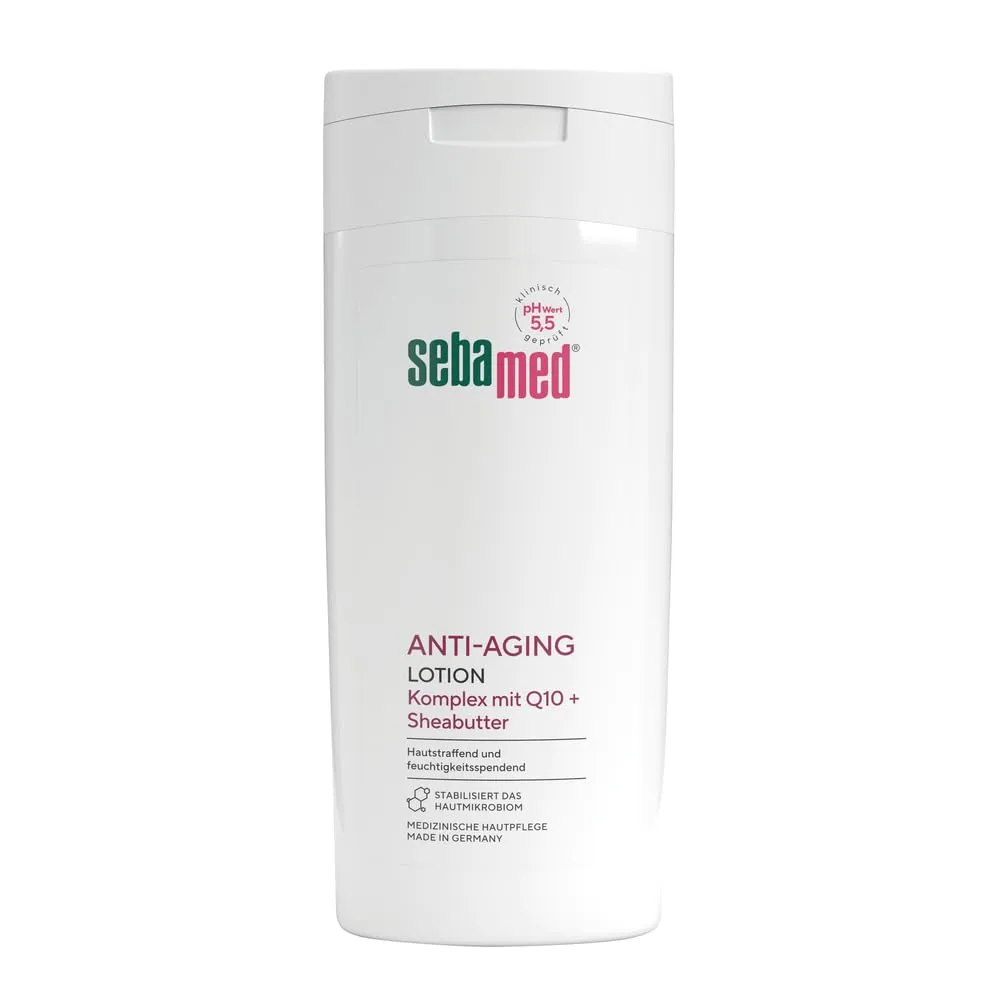 Bild von Sebamed Anti-Aging Lotion 200 ml für Männer und Frauen, pflegt trockene Haut und beugt Juckreiz sowie Alterung vor