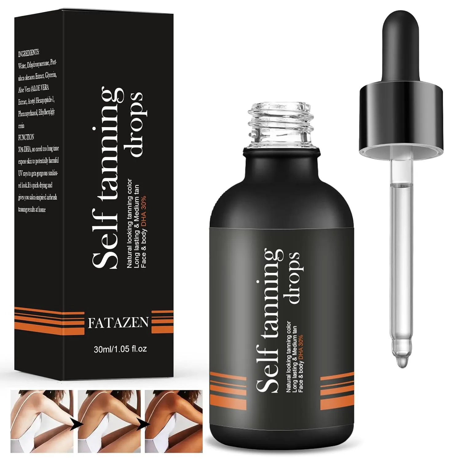 Bild von Selbstbräuner Gesicht Konzentrat 30ml zur individuellen Gesichtsbräunung