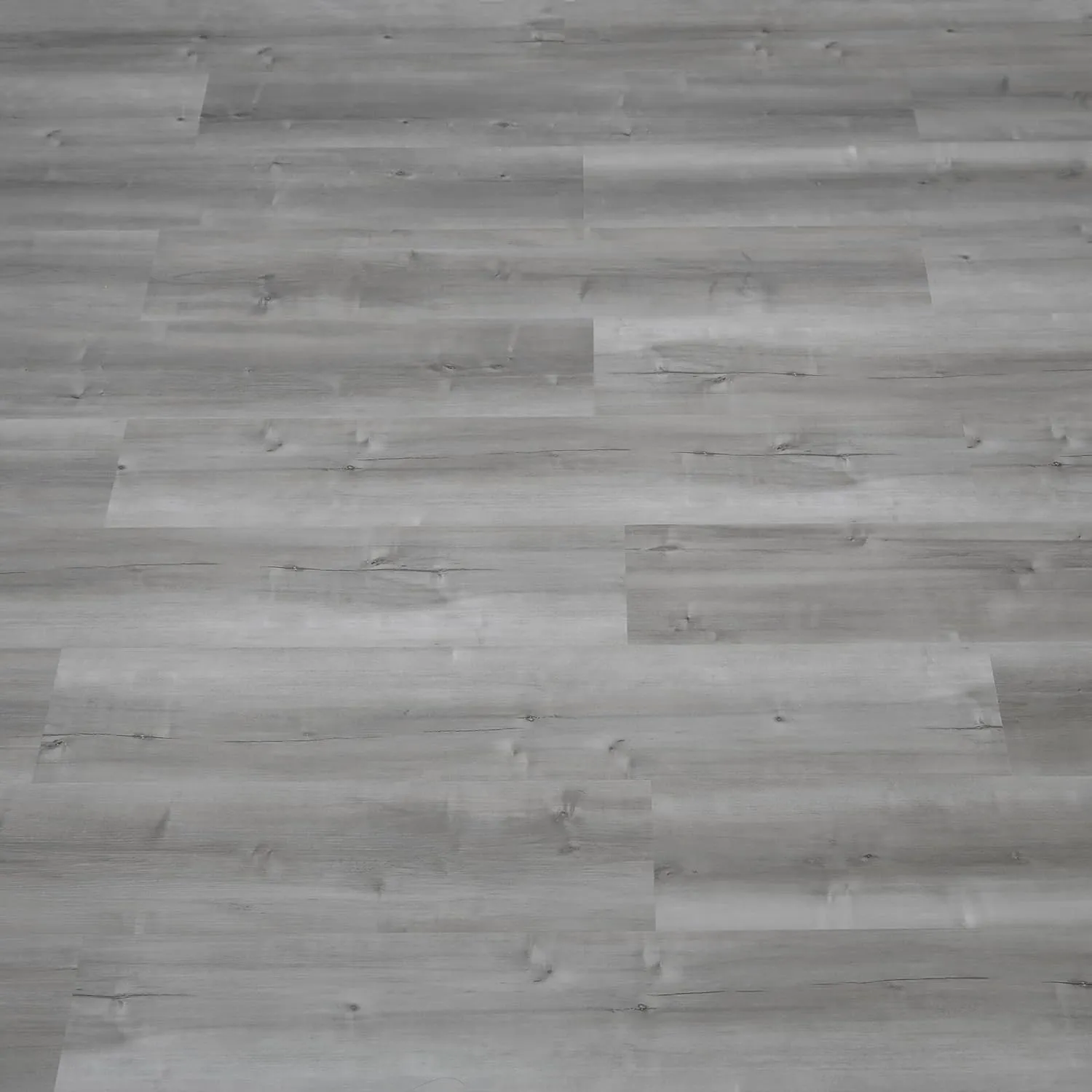 Bild von Selbstklebende Vinylbodenfliesen in Holzoptik, grau, 15x90 cm, 10 Stück, wasserdicht und verschleißfest für Küche, Wohnzimmer und Badezimmer