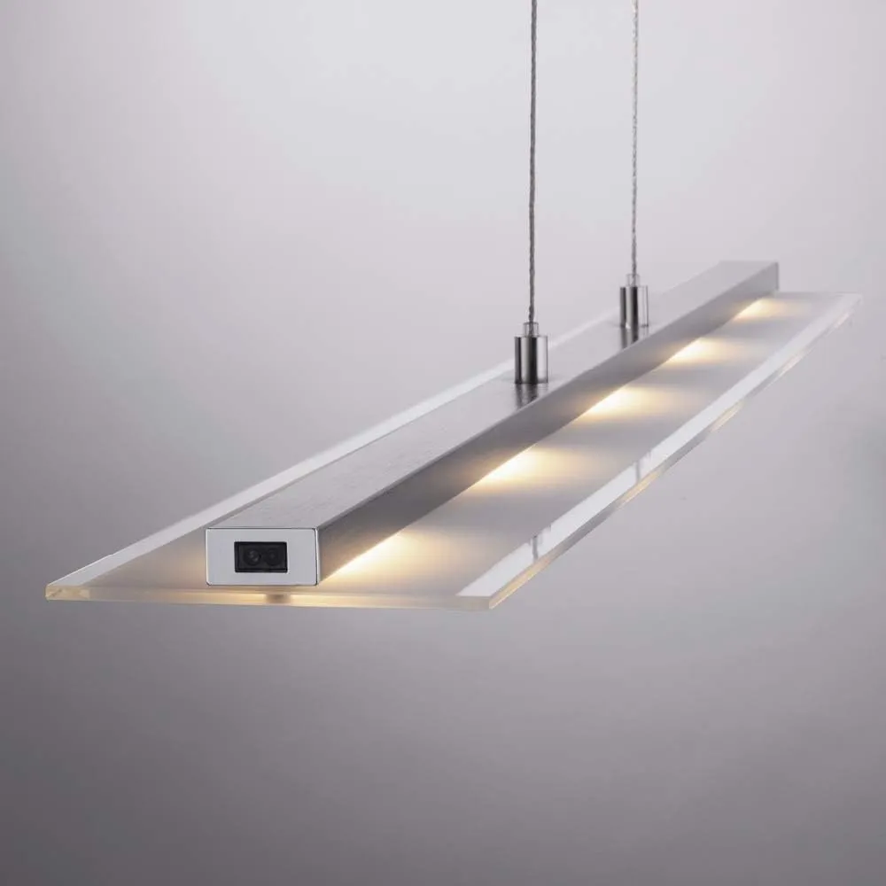 Bild von SellTec dimmbare LED Pendelleuchte mit Sensor und höhenverstellbarem Design für Wohnzimmer, Küche und Esszimmer