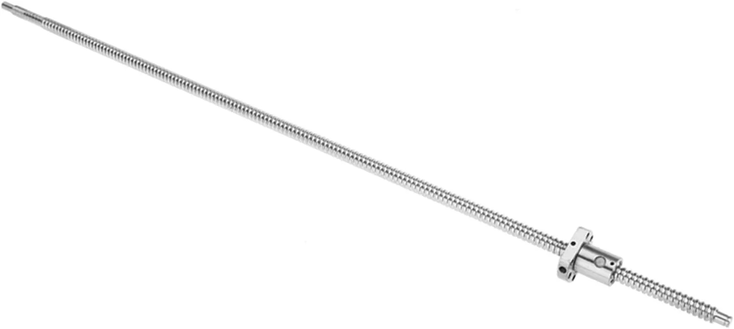 Bild von SFU1204 Kugelumlaufspindel mit 700 mm Länge und 12 mm Schraubendurchmesser, Anti-Backlash ohne Seitenstützen