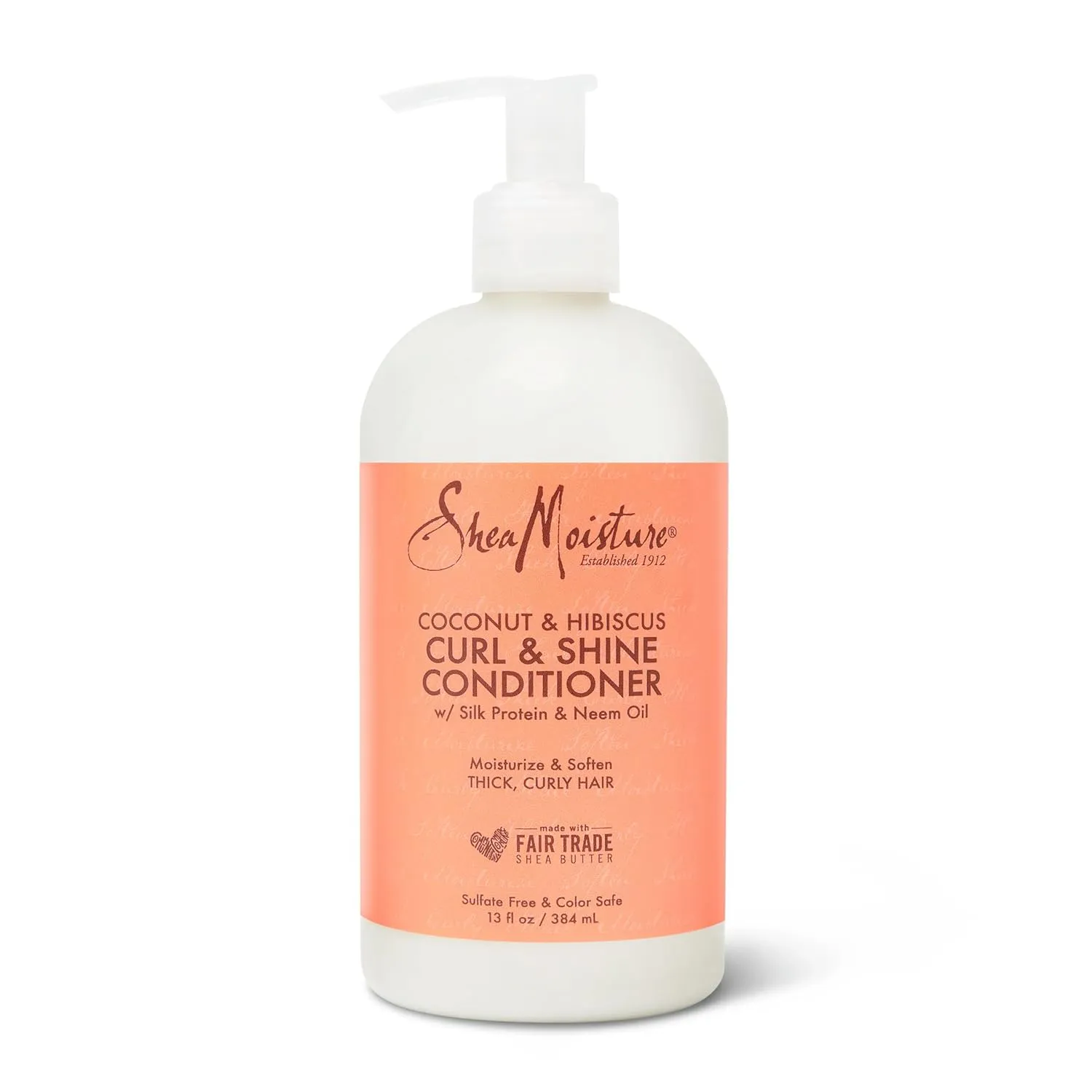 Bild von Shea Moisture Curl und Shine Conditioner mit Kokosnuss und Hibiskus, 384 ml
