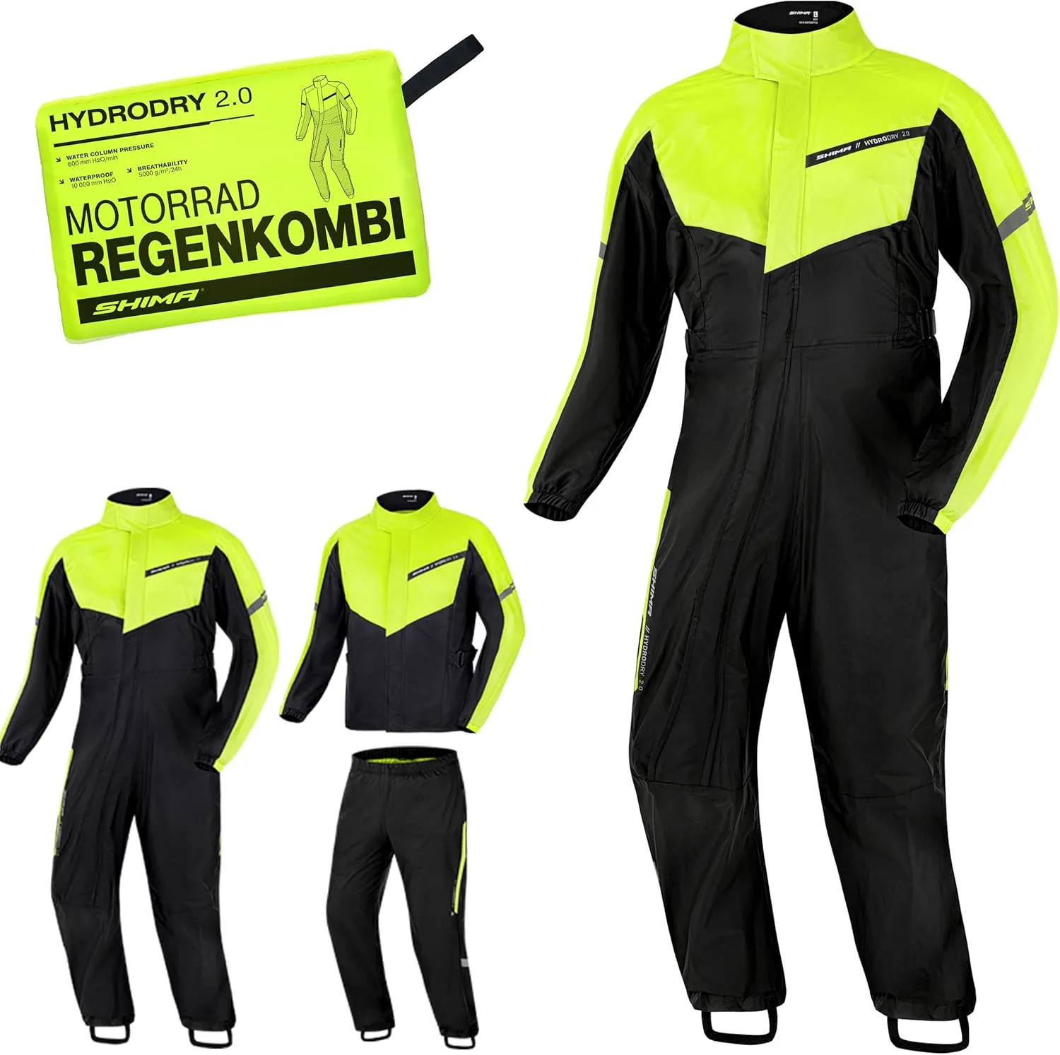 Bild von SHIMA HYDRODRY 2.0 Motorrad Regenkombi