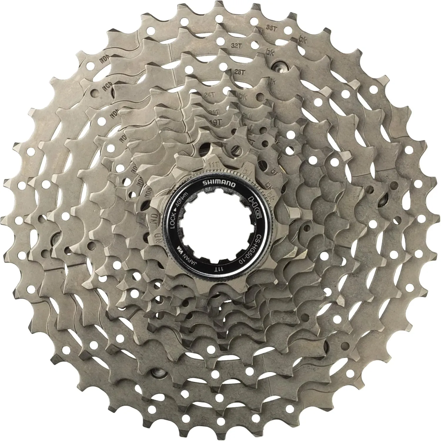 Bild von Shimano Kassette 10 Fach mit der Artikelnummer I-CSHG5010136