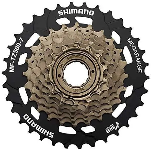 Bild von SHIMANO MF-TZ500 Tourney 7-Fach Freilauf-Schraubkranz mit 14 bis 34 Zähnen