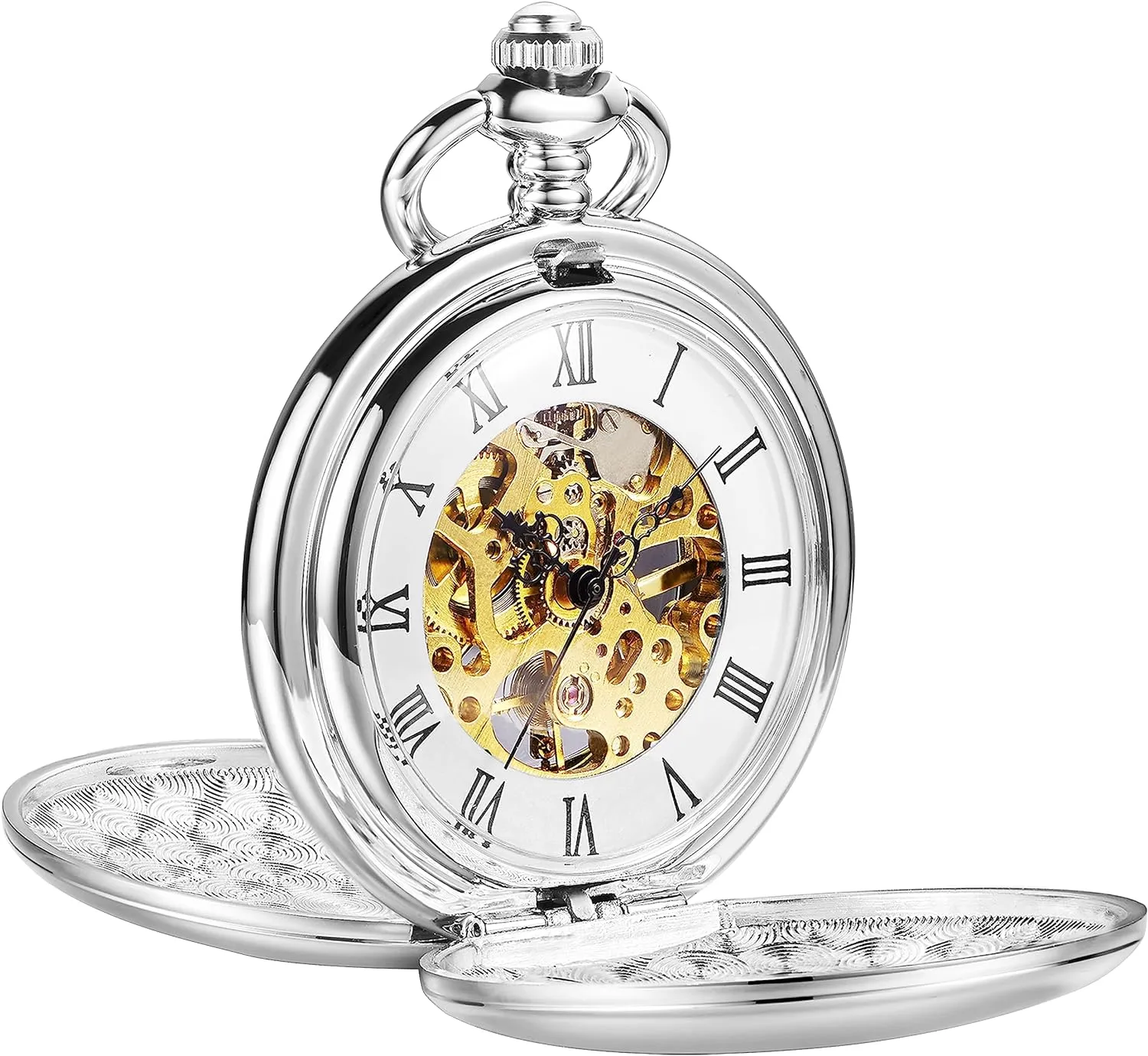 Bild von ShoppeWatch Herren Taschenuhr mit Kette im Vintage Stil aus den 1920er Jahren