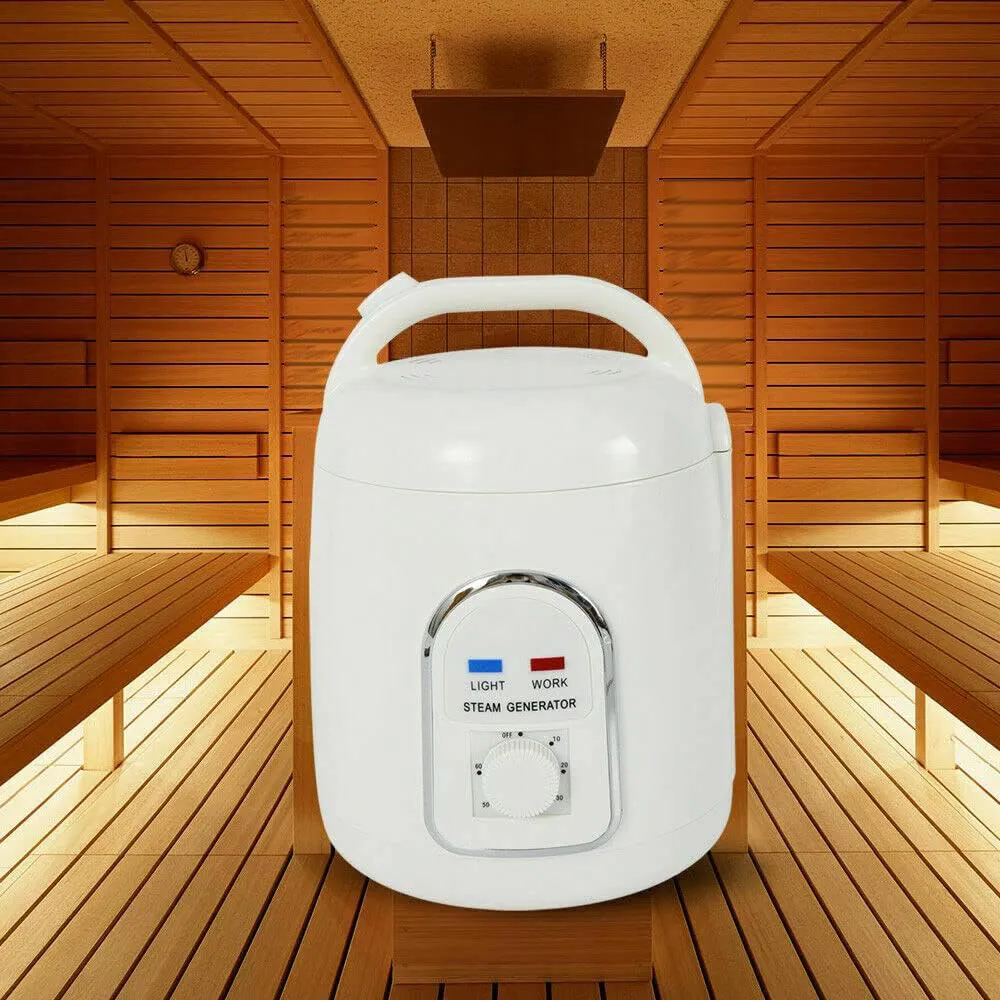 Bild von SHZICMY tragbarer Dampfgenerator mit 900 Watt für Sauna und Dampfbad, inklusive Timer