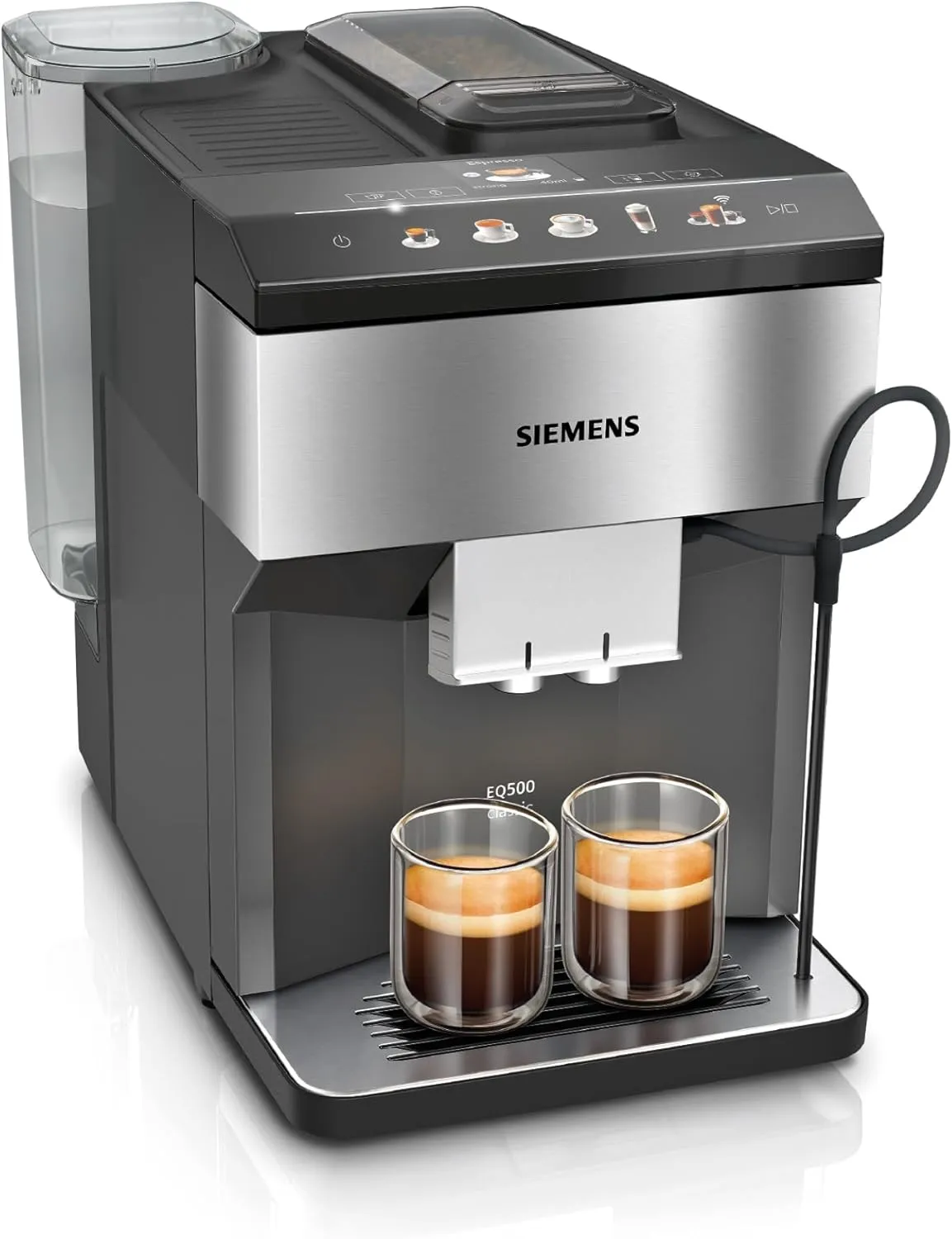 Bild von Siemens EQ500 Kaffeevollautomat TP516DX3 mit App-Steuerung und Milchaufschäumer