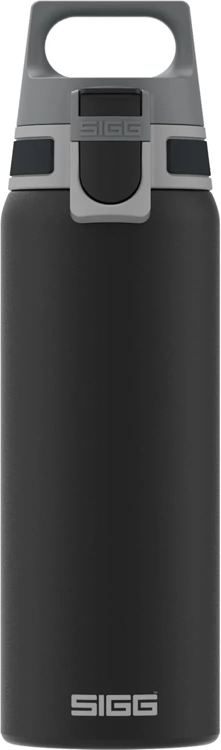 Bild von SIGG Shield ONE Edelstahl Trinkflasche für kohlensäurehaltige Getränke, auslaufsicher und BPA-frei, erhältlich in 0,75 Liter und 1 Liter