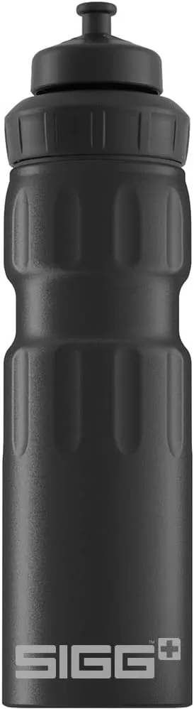 Bild von SIGG WMB Sports Alu Trinkflasche mit 0,75 Litern und 3-Stufen-Sportverschluss, klimaneutral, auslaufsicher und BPA-frei