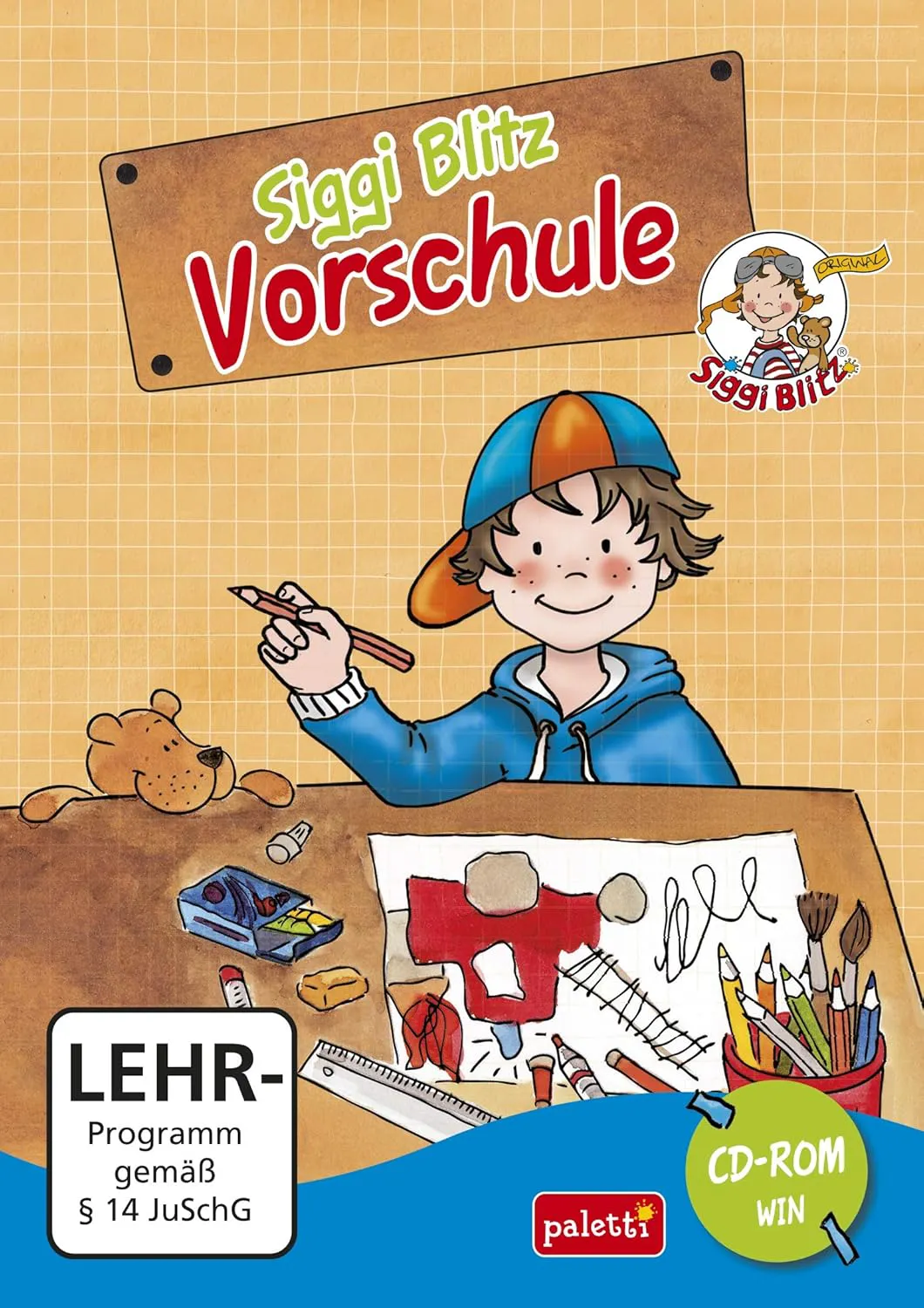 Bild von Siggi Blitz Vorschule Lernprogramm auf CD-ROM