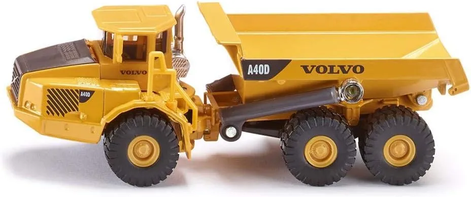 Bild von siku 1877 Volvo Dumper im Maßstab 1:87 mit kipbarer Mulde in Gelb aus Metall und Kunststoff
