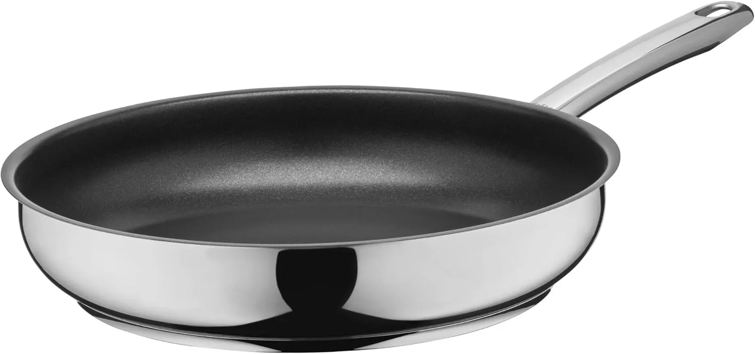 Bild von Silit Calabria Bratpfanne 28 cm aus Edelstahl mit Induktion und backofenfestem Edelstahlgriff