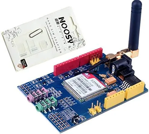 Bild von SIM900 GPRS GSM Shield Entwicklungsboard mit Antenne und Geschenk