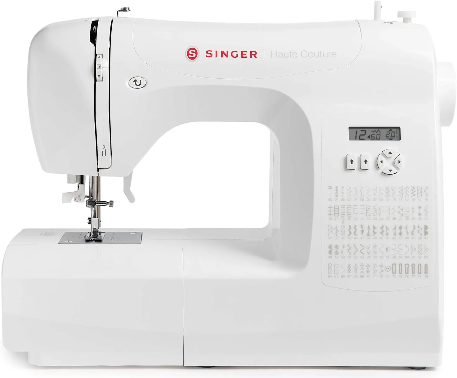 Bild von Singer F527C Haute Couture Nähmaschine mit 80 Programmen, automatischem Nähen und Multifunktionsdisplay