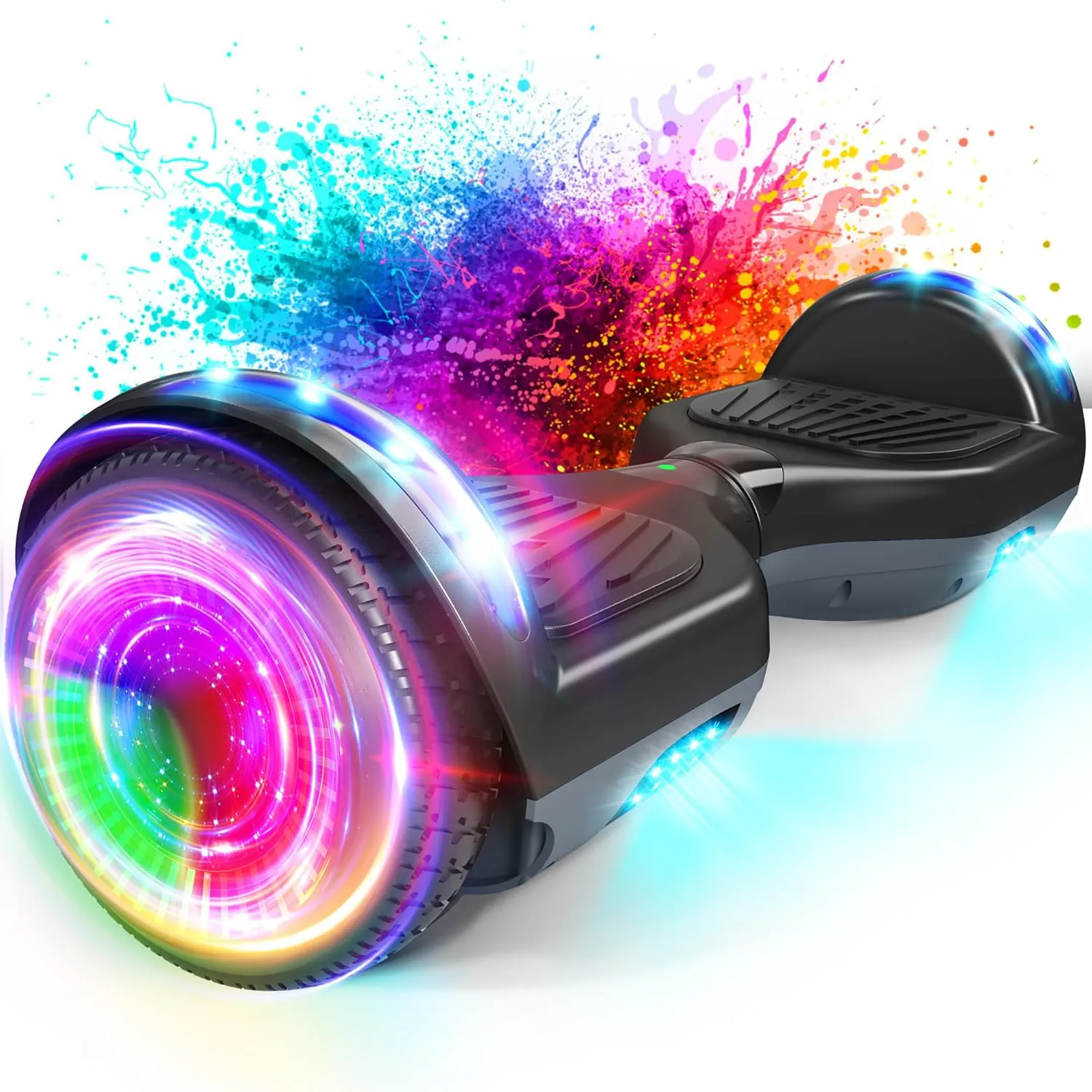 Bild von SISIGAD 6,5 Zoll Hoverboard für Kinder mit Bluetooth und LED Licht