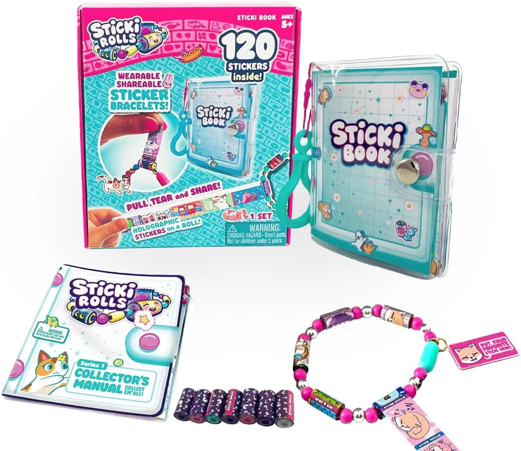 Bild von Sky Castle Sticki Rolls tragbares Aufkleber-Schmuck Set