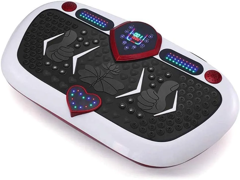 Bild von SMSOM Vibrationsplattform für Ganzkörpertraining mit Musiklautsprecher und mehreren Trainingsmodi