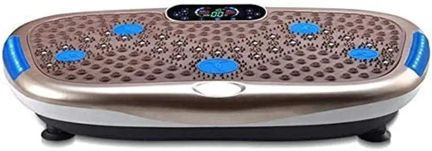 Bild von SMSOM Vibrationsplattform mit 99 Stufen, 3 Erdbebenzonen, Fernbedienung, magnetischer Shiatsu Massage und Musik-Player