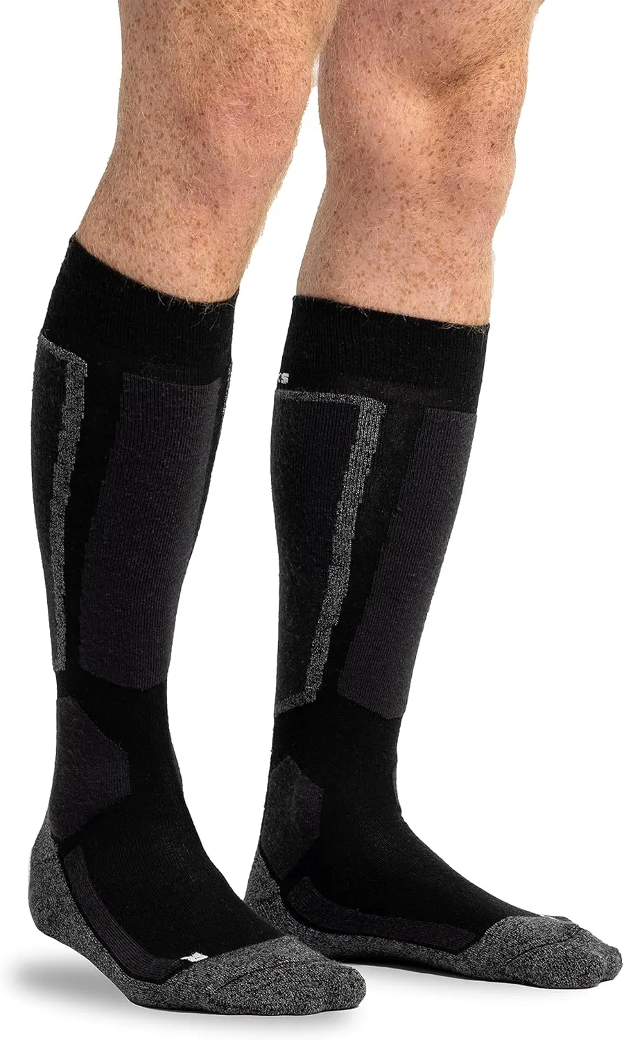 Bild von Snocks Skisocken im Einzelpack, atmungsaktiv und nahtlos, ideal für Wintersport, Größe 35-50