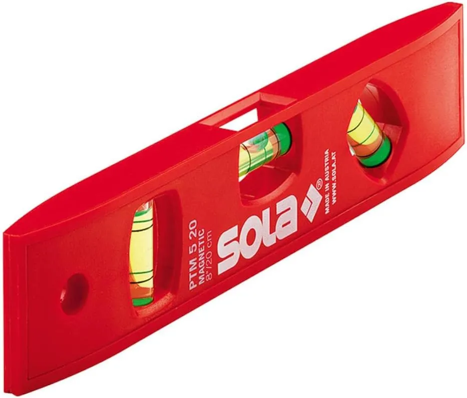 Bild von SOLA PTM 5 Torpedo Wasserwaage mit Magnetstreifen