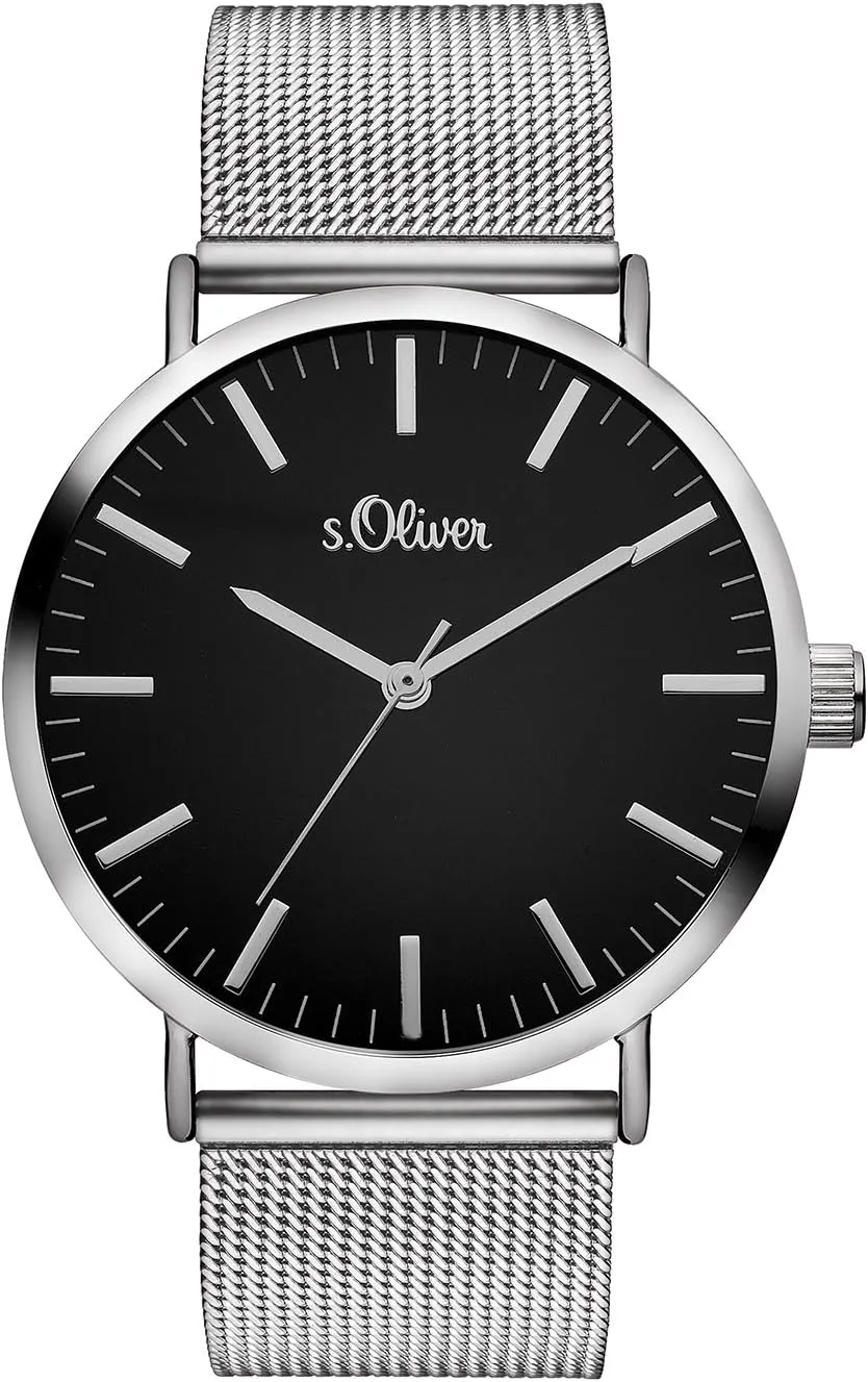 Bild von s.Oliver Damen Quarz Armbanduhr mit Edelstahlarmband