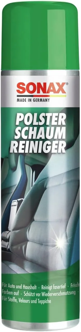 Bild von SONAX Polsterschaumreiniger 400 ml zur tiefenwirksamen Reinigung von Polstern und Teppichen, Art-Nr. 03062000