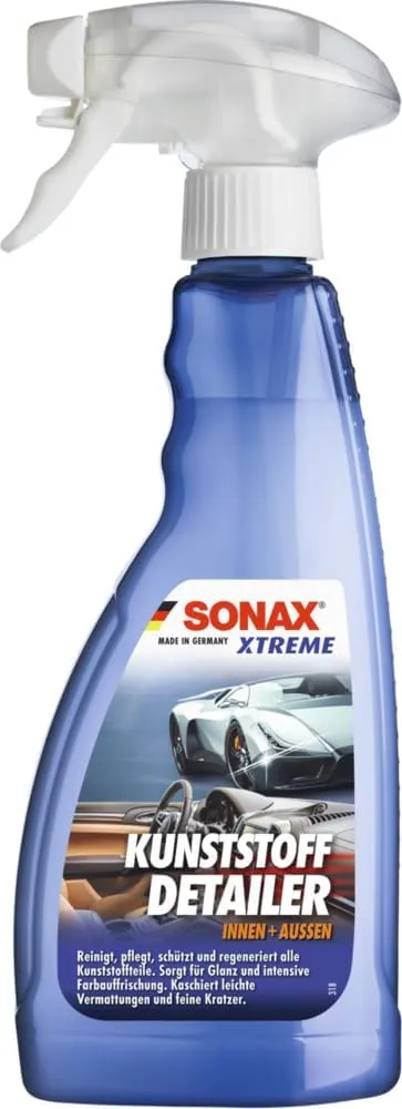 Bild von SONAX XTREME KunststoffDetailer 500 ml für Innen und Außen, Reinigung, Pflege und Schutz für das gesamte Fahrzeug, Artikelnummer 02552410