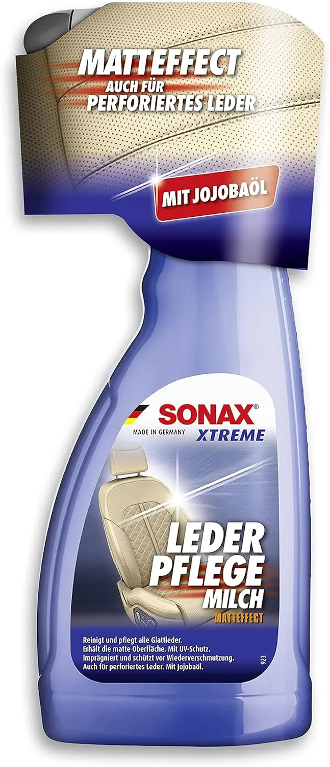 Bild von SONAX XTREME Lederpflege Milch 500 ml für die Reinigung und Pflege von glattem Echt- und Kunstleder, Art-Nr. 02542410