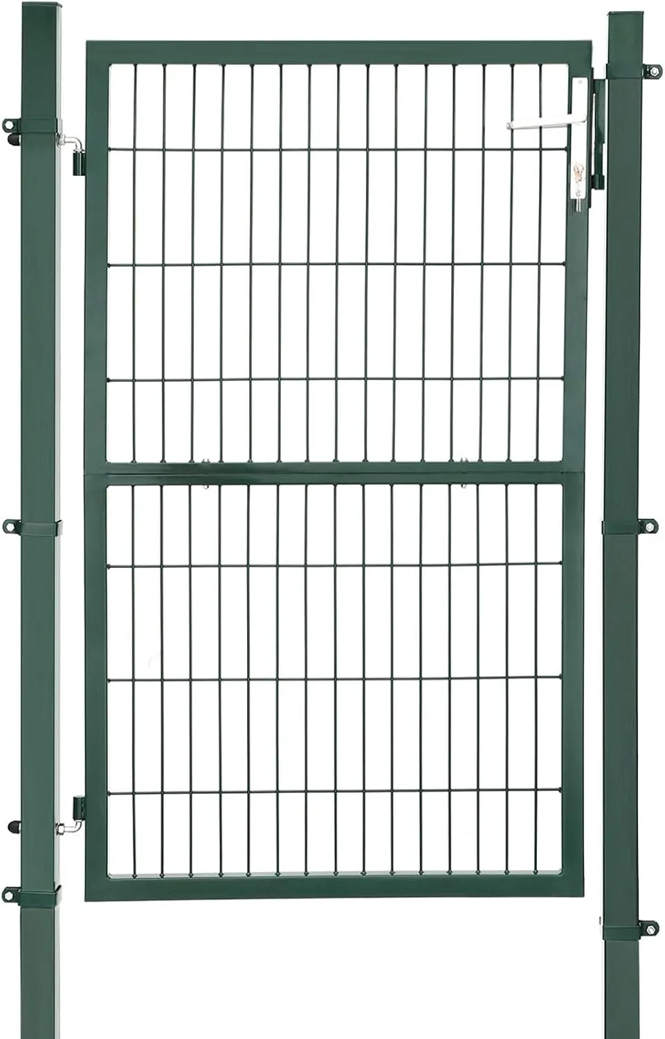 Bild von SONGMICS Gartentor GGD200L aus verzinktem Stahl, abschließbar, 106 x 150 cm in grün