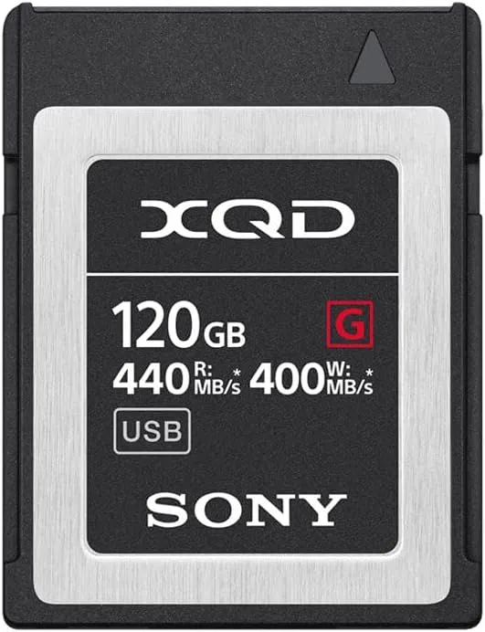 Bild von Sony QDG120F-R XQD Speicherkarte mit 120 GB der G Serie