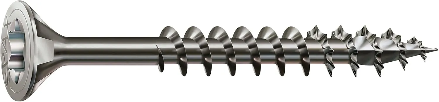 Bild von SPAX Universalschraube A2 5 x 50 mm 200 Stück mit Senkkopf und Teilgewinde