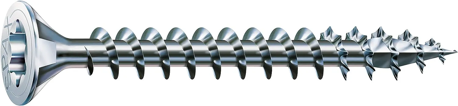 Bild von SPAX Universalschrauben 4 x 40 mm im 200er Pack mit Senkkopf und Vollgewinde