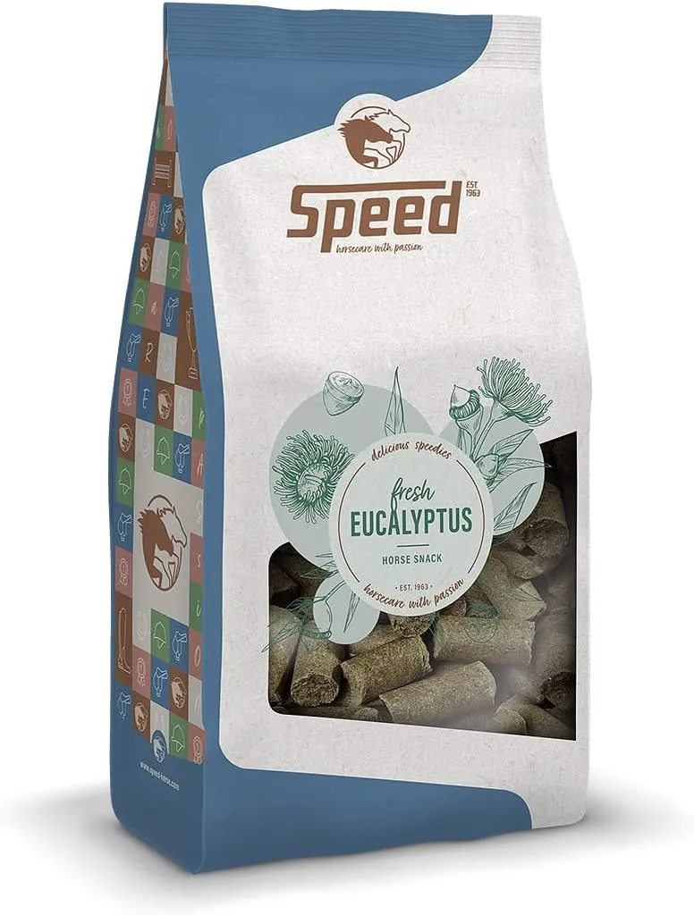 Bild von Speed Delicious Eucalyptus Pferdeleckerli 1 kg, erfrischender Snack aus besten Zutaten
